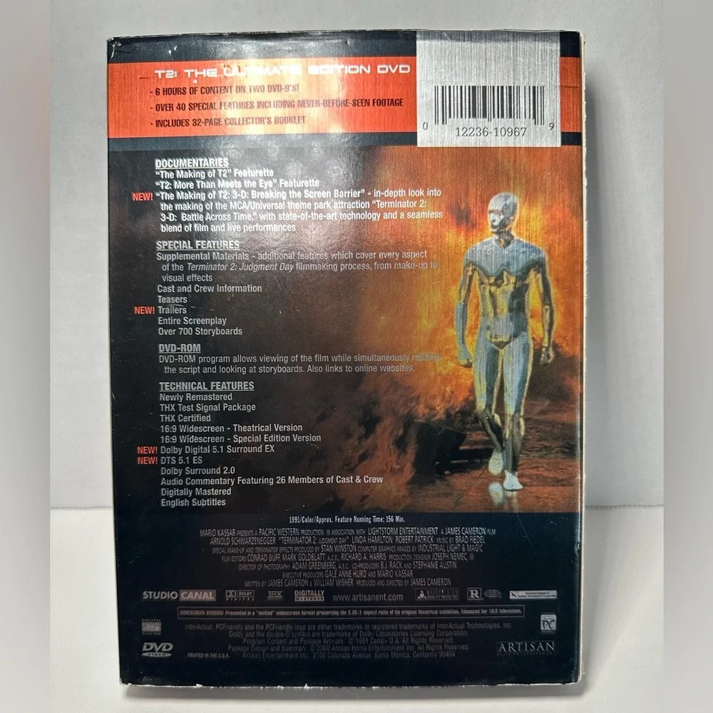 Terminator 2 Ultimate Edition DVD - Picture 4 of 4